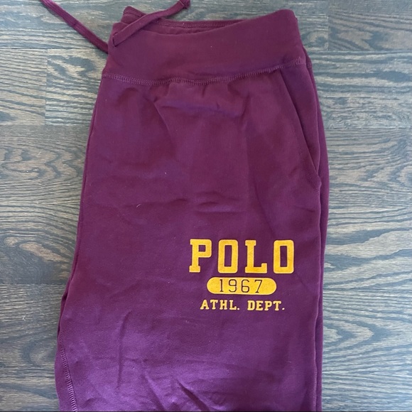Polo Shorts. Never worn. Maroon in color. - Picture 2 of 2